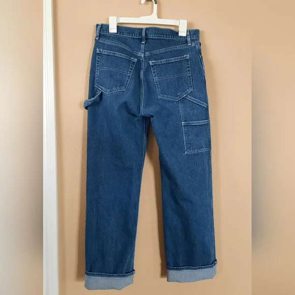 Abercrombie Carpenter 90s Relaxed Cargo Jeans Long Cuffed Y2k Capsule - Picture 2 of 9